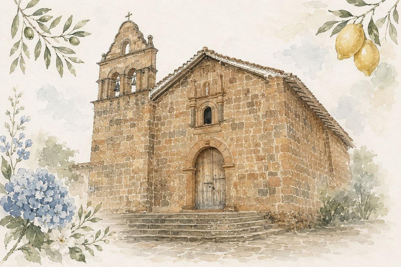 Ilustración de la Capilla Jesús Renacido